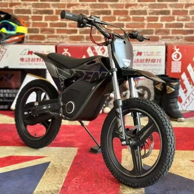 90kg Max Load 8/25/35km/h 3 Speed Electric Kids Motorbike  800W 36V 7.5AhElectric Dirt Bike Apollo-RFN  Warrior Kids E800