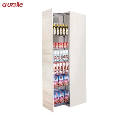 Pull Out Kitchen Wire Storage Pantry Unit