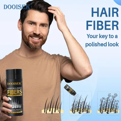 Topic Natural Instantly Keratin Thick 27.5g Hair Fibre Di Cheratina Spray Black Cotton Hair Building Fibers Powder