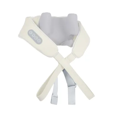 Portable Trapezius Massager Wireless Home Office Travel Health Care Heat Knead Vibration Neck and Shoulder Massager
