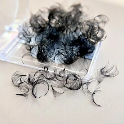 Handmade 6d 8d 14d Wispy Loose Lashes Extensions 0.05 0.07 Loose Pre Made Fans Eyelash Extension 1000 Fans