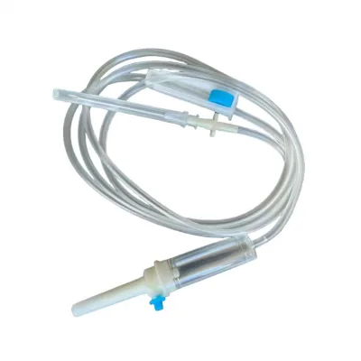 Disposable Plastic Veterinary Infusion Set for Pet Nutrition IV Infusion Set with Needle for Animals