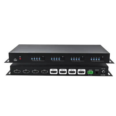 ETV 4k Video Switcher matrix 4x4 matrix Switcher Video Wall