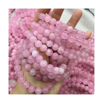 2026 Factory Price Wholesale Original Certified for Men - Perfect Gift Rose Quartz Bracelet