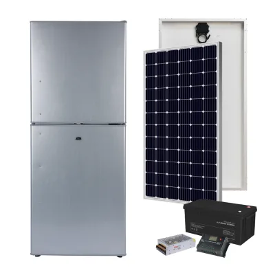 198 Liter 12/24/110/220V DC/AC Compressor Upright Two Doors Solar Fridge Refrigerator Stainless Steel Adapter Food Drink Cooling