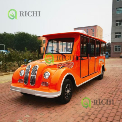 Low - Center - of - Gravity Design Classic Car Vintage Electric Car for Scenic Area Tours Theme Parks and Exhibition Events