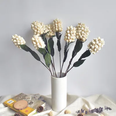 Bulk Wholesale Natural Preserved Dried Hyacinth Flowers for Rustic Boho Home Wedding Decor and Photo Props