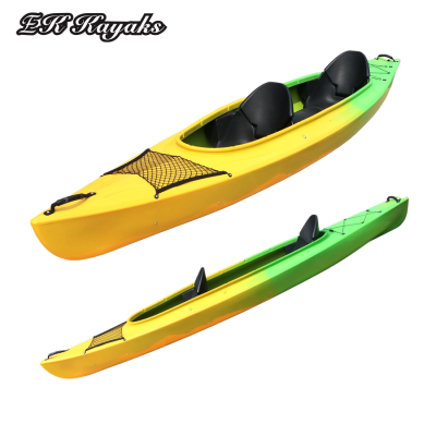 HDPE Material Sit in Canoe Kayak for Family Rowing Used 2 Person Kayak