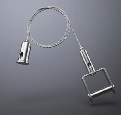 Modern Galvanized Steel Suspension Hardware for Acoustic Ceilings; One-stop Shopping for Hotel Use