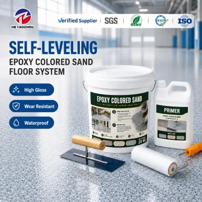 Self-Leveling Concrete Floor Leveler for Warehouse Industrial Factory Garage Renovation Fast Drying Underlayment Screed
