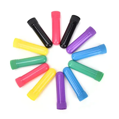Nasal Inhaler Sticks Essential Oil Nasal Inhaler Tube with Cotton Wicks