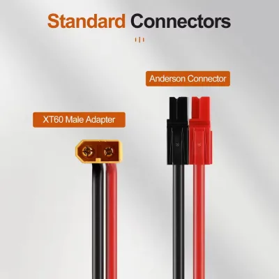 Connector to XT60 Male Adapter Cable IPX5 Waterproof for Bafang Mid Motor to Battery