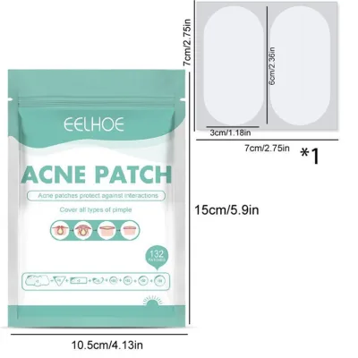 Custom Acne Patch Hydrocolloid Acne Spot Pimple Master Patch for All Skin Types Clear Miracle Acne Cover Patch Sticker