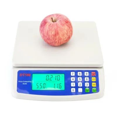 30kg Electronic Kitchen Scale Counting with Multi-Unit  Postal Parcel Scale LCD Display for Household Baking Cooking