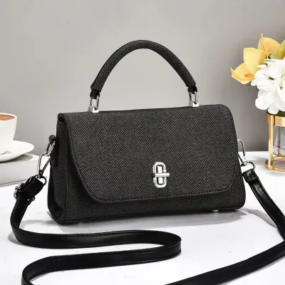 style Crossbody Handbag New Arrival High-End Minimalist Niche Designer Flair Flap Closure Single Strap Perfect Everyday