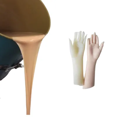 30a Food Grade Overmolded Skin-Colored Two-Component AB Silicone Liquid Molding Grade High Strength Casting Raw Material