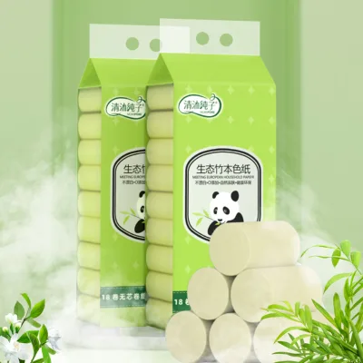 Disposable Ultra Soft Toilet Paper & Paper Towel Rolls Virgin Wood Pulp for Home Bathroom Hotel Public Places