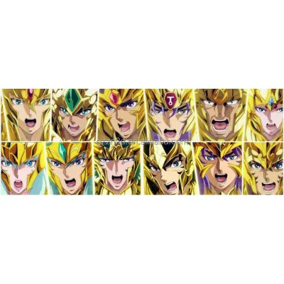 Saiyan 3D Lenticular Anime Sticker Custom Die Cut Sticker Waterproof 3D Motion Sticker