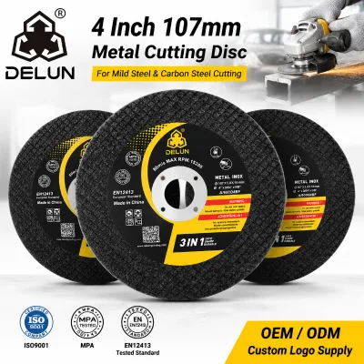 4 Inch 107mm INOX Cutting Disc for Small Rebar and Workshop Cutting Use on Small Angle Grinder Distributor Bulk Orders