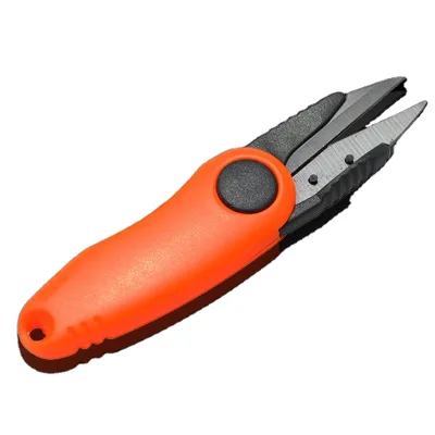 Crooked Scissors Small Plastic Fishing Plier for Sea Fishing Lure Reputable Manufacturers Wholesale Fishing Gear