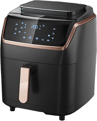 OEM 5L 7L 12L 23L 15L Smart Electric Steam Air Fryer Crest Visual Rack Without Oil Best Hot Household Appliance