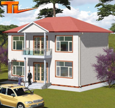 Modern Double Floor Luxury Modern Prefabricated Prefab House Villa