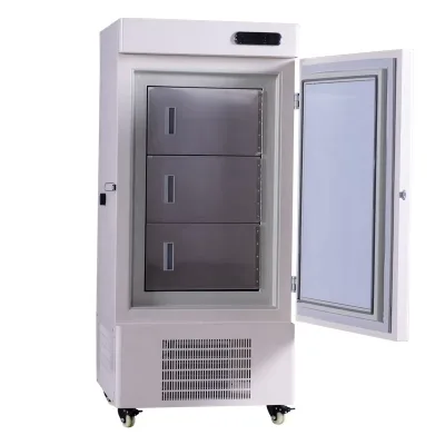 Minus 86 ℃ Ultra- Low Temperature Medical Freezer 158 L for Biological Samples Storage Chemical Materials Refrigerator Equipment