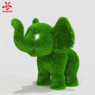 Wholesale Outdoor Garden Decoration Artificial Topiary Animal Frame Category Artificial Plant