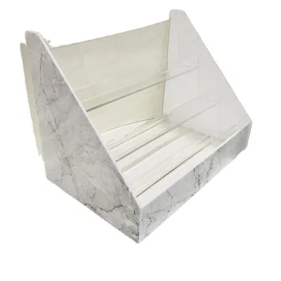 Hot Sales Fashion Marble Effect Acrylic Eyelash Display Storage Box Premium Display Rack for Lashes