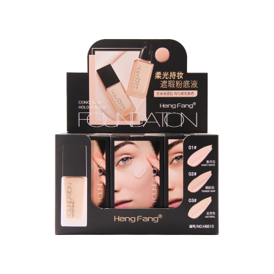 Concealer Foundation Liquid, Natural, Non-mask, Long-lasting and Waterproof Foundation