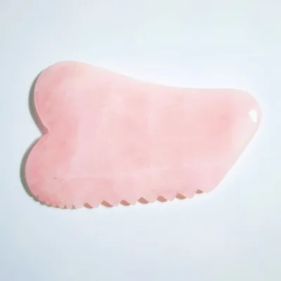 HZ Facial Lifting Firming Massage Tools Natural Green Pink Purple Scraping Board Jade Stone Gua Sha Back Massager