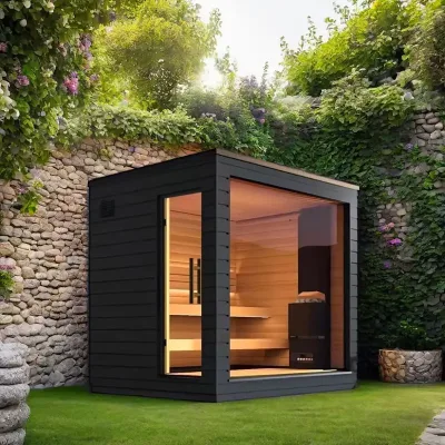 China Factory Custom Sauna for 6 People Traditional Sauna to Use Outdoor Cabin