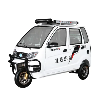 BFYS Motor Passenger Tricycle with Covered for Bangladesh Gasoline Mototaxi