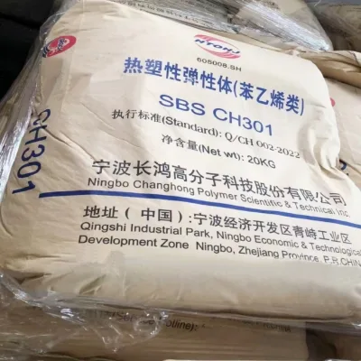 High Quality Styrene Butadiene Styrene SBS Virgin Raw Granules for Road Resurfacing with Asphalt