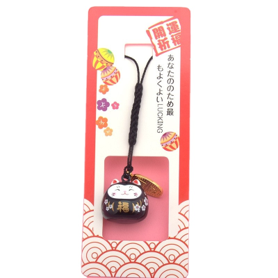 Hot Sale Lucky Cat Bells Fully Enclosed Meditation Water Sound Bell for Home Decoration