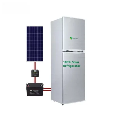 Commercial Solar Freezer Refrigerator Fridge Side by Side Refrigerator