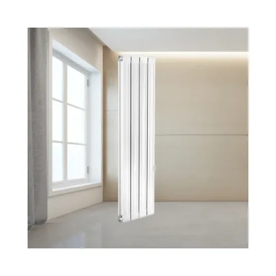 Low-Noise Radiator with Vibration-Dampening Wall Mounts