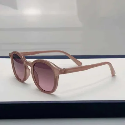 Wholesale Design Cheap Small Fashion Polarized Trendy Men Women Round Designer Shades 2024 Vintage Customized logo Sunglasses