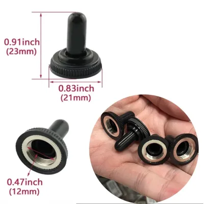 Small Toggle Switch 250V 15A Variable Toggle Switch On-on DPDT American Standard Toggle Switch Cover Current Choose 3-15A