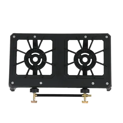 Double Burners Portable Gas Stoves Kitchen Equipment
