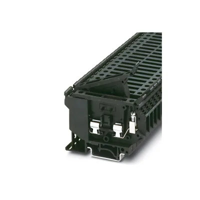 Original New 3004100 UK 5-HESI Fuse Modular Terminal Block 800V 6.3A 24-12AWG Black DIN Rail Terminal Blocks