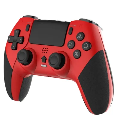 Joystick Game Controller GamePad Vibration Motor Game Wheel Steering WirelessBT Turbo Button Six-axis Supports IOS/Android