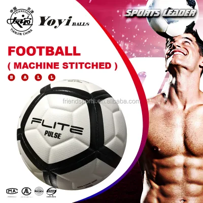 The Best PU Leather ( Rice Texture Finish, 4.0 mm ) Machine Stitched Football Offical Size 5 and Size 4 for Training and Game Us