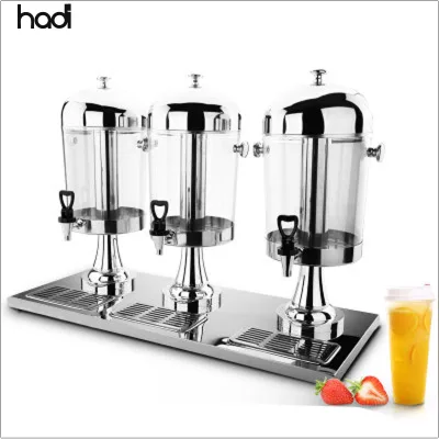 Commercial Buffet Tap 8L Acrylic Cold Fresh Fruit Juicer Dispenser 3 Gallon 24L Food Water Beverage Equipment for Sale