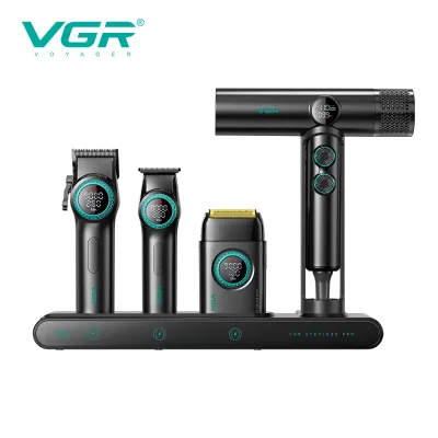 V-STEPLESS-PRO-4IN1 Professional Barber Combo Ceramic Blade Hair Trimmer