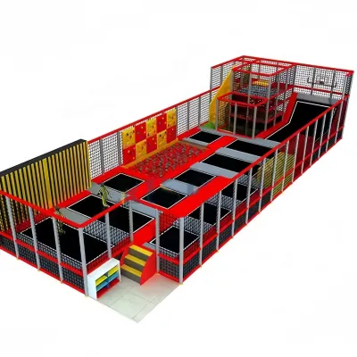Mall Adult Trampoline Playground Complete Trampoline Park Solution Factory Direct