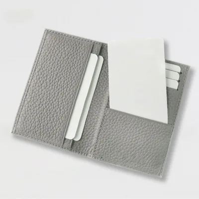 Wholesale PU Passport Case with Custom Design Pure Color and Print for Travelers in Europe