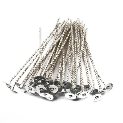 Candle Wicks Wax Coated Cotton Paper Wicks for Soy Candles Beeswax Candles
