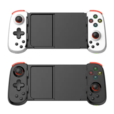 D6DP Multi-platform Compatible Wireless BT Stretchable Game Controller Ergonomic Design with Vibration Motor for Mobile Phone