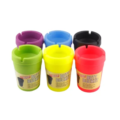 Smoke Accessories Cheap Butt Bucket Ashtray Portable Car Ashtray